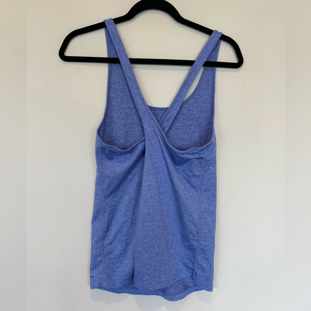 Patagonia Heathered Blue Double-Strap Tank - Picture 2 of 5